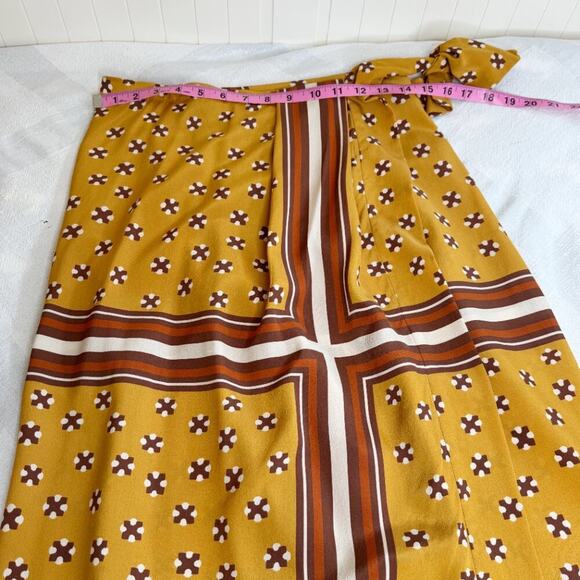 Johanna Ortiz Removable Skirt Overlay (from Low Tempo Shirtdress) – 100% Silk 4 - Picture 8 of 13